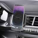 Acefast 15W Magnetic Wireless Charging Air Vent Phone Holder w/ Built-in Retractable Cable (D32)