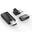 MINIX Wired Carplay to Wireless Connection Dongle with 90° USB-A Adapter & USB-A to USB-C Converter - CP86