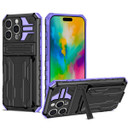 Apple iPhone 16 Pro Max  Kickstand Heavy Duty Case [Purple]
