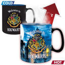 Harry Potter Hogwarts Crest Heat Change Mug 