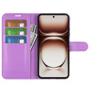 Oppo Reno 12 Pu Wallet Case [Purple]