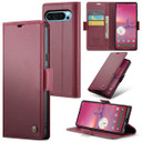 Google Pixel 9 Pro XL Pu Wallet Case [Maroon]