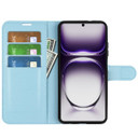 Oppo Reno 12 Pro Pu Wallet Case [Lightblue]