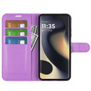 Moto Edge 50 Fusion Pu Wallet Case [Purple]