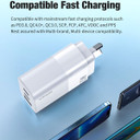 Vipfan 65W GaN Ultra Fast Charger w/ 2 USB-C & USB-A (AU7)