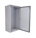 DYNAMIX 24RU Outdoor Wall Mount Cabinet 611x425x1190mm (WxDxH). IP65 Rated with Lockable Front Door No Fans or Filters. Wall Mount Included. Made from Rolled Steel. 