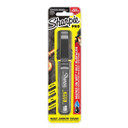 SHARPIE Single PRO Permanent Chisel Tip Black Colour Marker. Designed for Industrial Use. Quick Drying Ink. Marks Through Water, Oil & Dust. Ridged Grip. Non-Slip Cap. Break-resistant Clip.