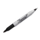 SHARPIE Single Twin Tip Permanent Marker with Fine & Ultra-Fine Tips. Permanent on most Surfaces. Quick Drying, Fade & Water-resistant Ink.  