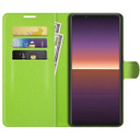 Sony Xperia 1 Iii      PU Wallet Case    [Green]