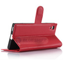 Sony Xperia Xa1      PU Wallet Case    [Red]