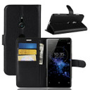 Sony Xperia XZ3      PU Wallet Case    [Black]