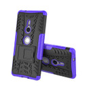 Sony Xperia XZ2      Heavy Duty Case    [Purple]