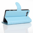 Sony Xperia X Compact      PU Wallet Case    [Lightblue]