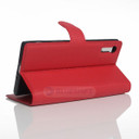 Sony Xperia XZ      PU Wallet Case    [Red]
