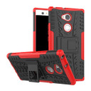 Sony Xperia Xa2 Ultra      Heavy Duty Case    [Red]