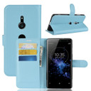 Sony Xperia XZ3      PU Wallet Case    [Lightblue]