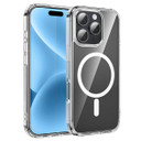 Magnetic Clear Case w/ 4 Corner Air Cushion (MAG) [iPhone 16 Pro Max]