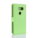 LG V30+      Pu Wallet Case    [Green]