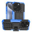 Apple iPhone 15 Pro Heavy Duty Case Blue