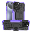 Apple iPhone 15 Pro Heavy Duty Case Purple