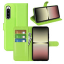 Sony Xperia 10 V      Pu Wallet Case    [Green]
