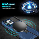 Apple iPhone 14 Pro Magsafe Sliding Cover Case Navy