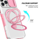 Apple iPhone 13 Pro Max Magsafe Sliding Cover Case PinkWhite