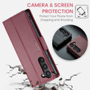 Samsung Galaxy S24+      Pu Wallet Case    [Maroon]