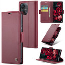 Xiaomi Redmi 13C 4G      Pu Wallet Case    [Maroon]