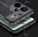Xiaomi Redmi Note 13 Pro Plus 5G      Leather Texture Case    [Black]