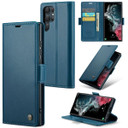 Samsung Galaxy S22 Ultra      Pu Wallet Case    [Navy]