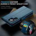 Samsung Galaxy S22 Ultra      Pu Wallet Case    [Navy]