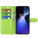 Oneplus Nord Ce4 Lite      Pu Wallet Case    [Green]