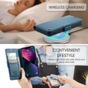 Apple Iphone 14      Pu Wallet Case    [Navy]