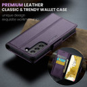Samsung Galaxy S22      Pu Wallet Case    [Purple]