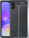 Samsung Galaxy A06 4G      Leather Texture Case    [Black]