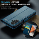 Xiaomi Redmi Note 13 Pro+ 5G      Pu Wallet Case    [Navy]
