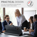 Xiaomi Redmi Note 13 Pro+ 5G      Pu Wallet Case    [Black]