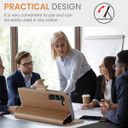 Samsung Galaxy S23      Pu Wallet Case    [Brown]