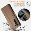 Samsung Galaxy S23      Pu Wallet Case    [Brown]