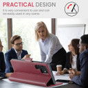 Samsung Galaxy S22 Ultra      Pu Wallet Case    [Maroon]