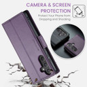 Samsung Galaxy A55 5G      Pu Wallet Case    [Purple]