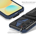 Samsung Galaxy S24 Fe  Kickstand Heavy Duty Case [Navy]