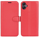 Samsung Galaxy A06 4G      Pu Wallet Case    [Red]