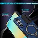 Samsung Galaxy S24 Fe      Magsafe Sliding Cover Case    [Navy]