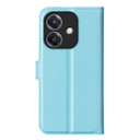 Oppo A60 5G      Pu Wallet Case    [Lightblue]