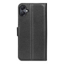 Samsung Galaxy A06 4G      Pu Wallet Case    [Black]