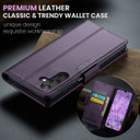 Samsung Galaxy A25 5G      Pu Wallet Case    [Purple]