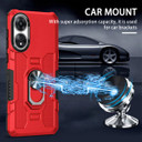 Oppo A78 4G      Military Armour Case    [Red]