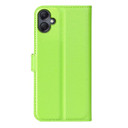 Samsung Galaxy A06 4G      Pu Wallet Case    [Green]